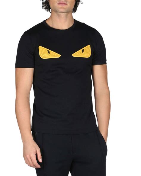 fendi logo shirt eyes|Fendi t shirt i offer.